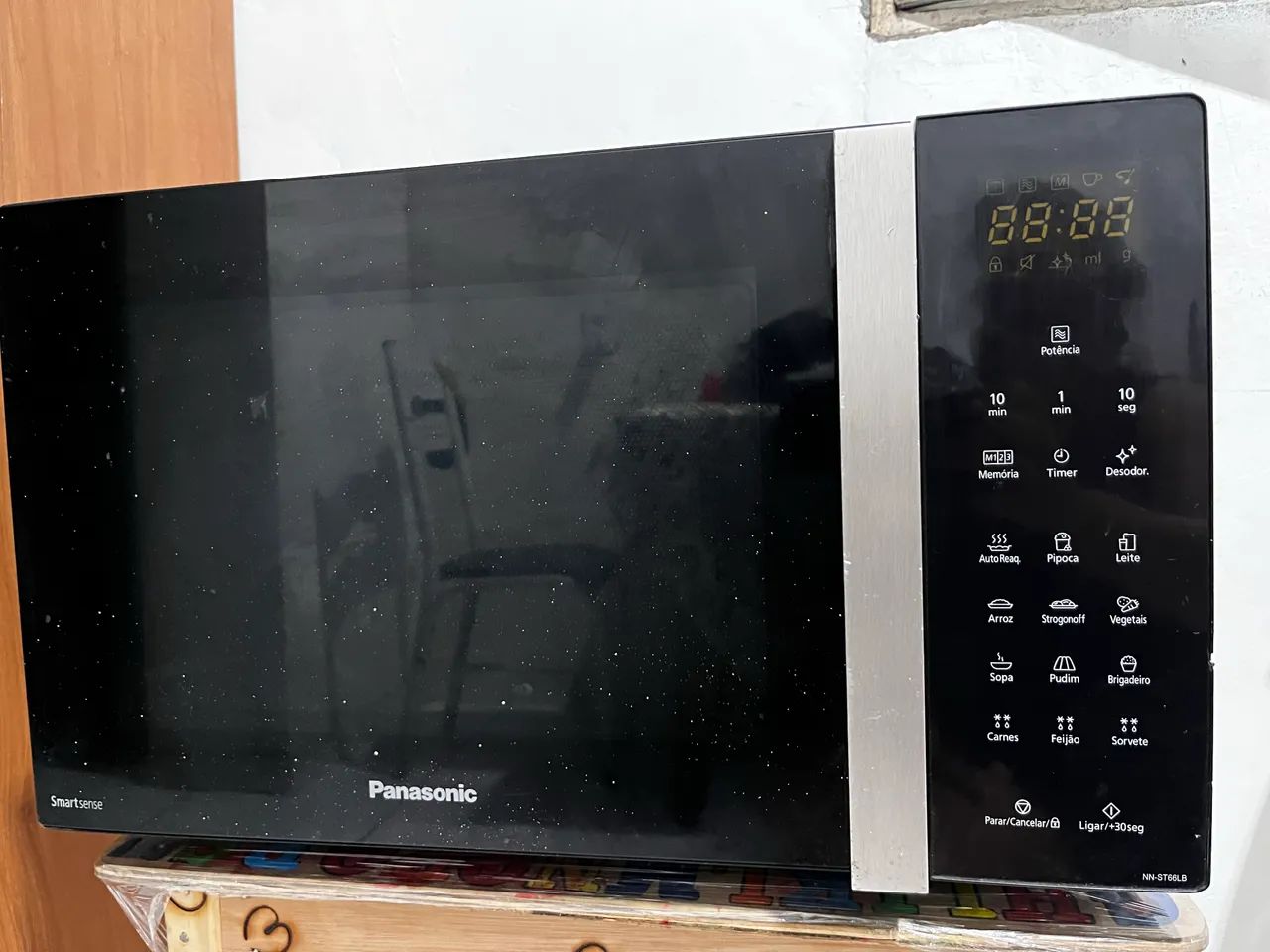 Microondas Panasonic 30 litros funcionando 