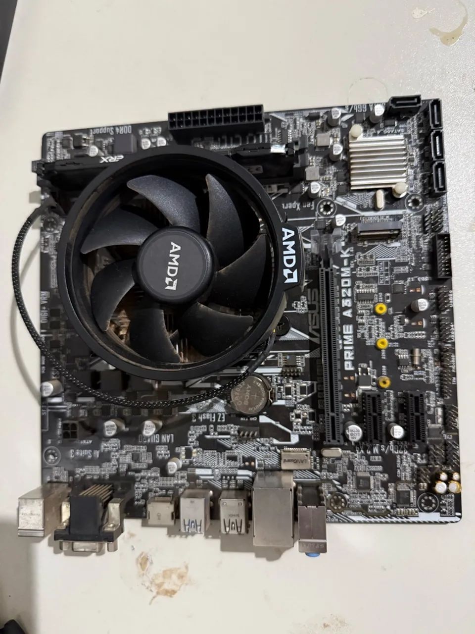 Kit upgrade placa mãe, processador e memória ram