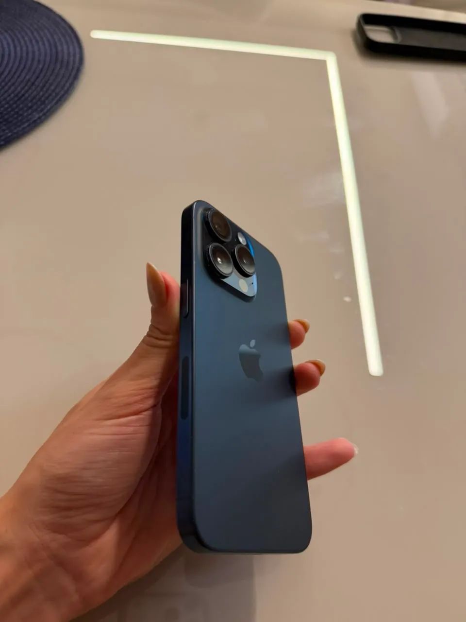 Iphone 15 Pro 256GB Azul - Foto 3