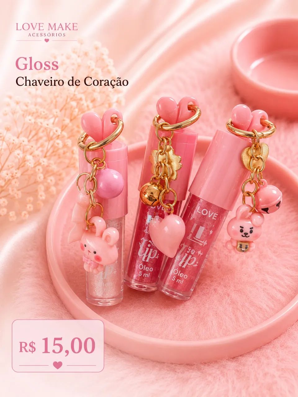 Gloss chaveiro 