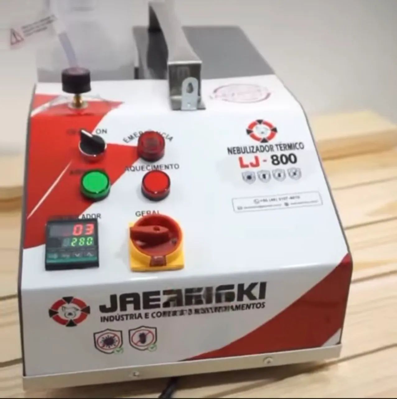 Venda de nebulizadores térmico jaezinski LJ 900 e LJ800