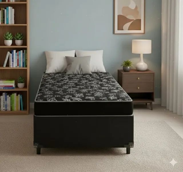 Conjunto Base com Colchão D20 Solteiro 