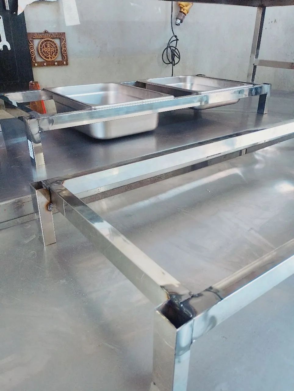 Suporte para cuba de inox 
