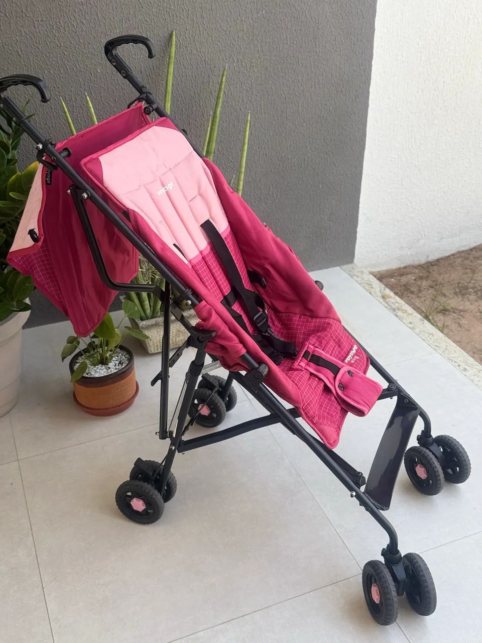 Carrinho de bebê guarda chuva reclinável  - Foto 4