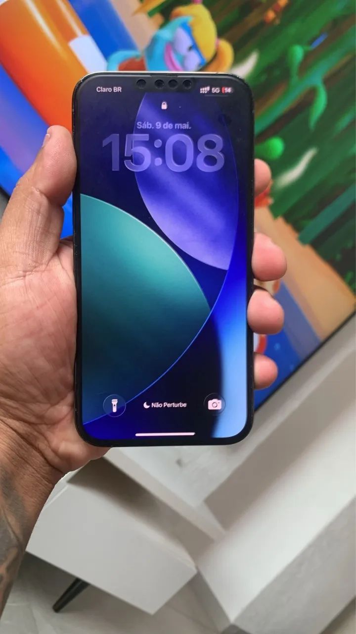 Iphone 13 pro max 256 gb tudo original - Celulares e Smartphones