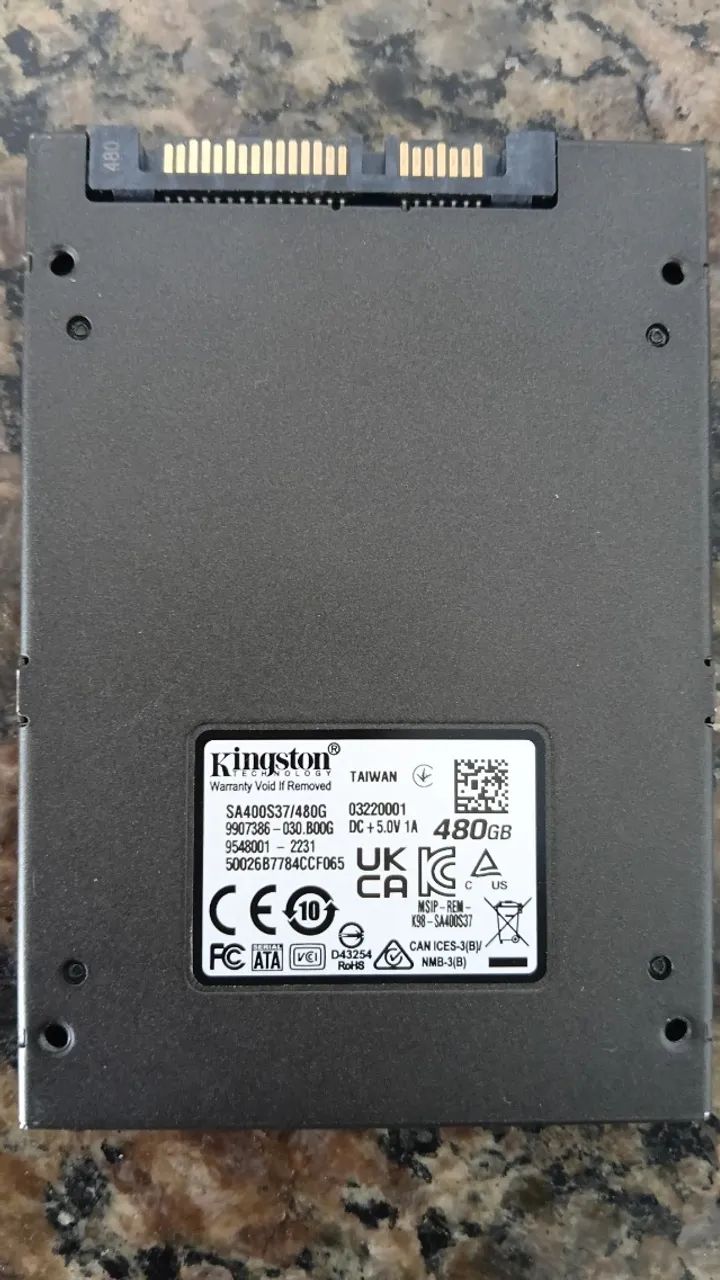 SSD Kingston 480GB - Foto 2