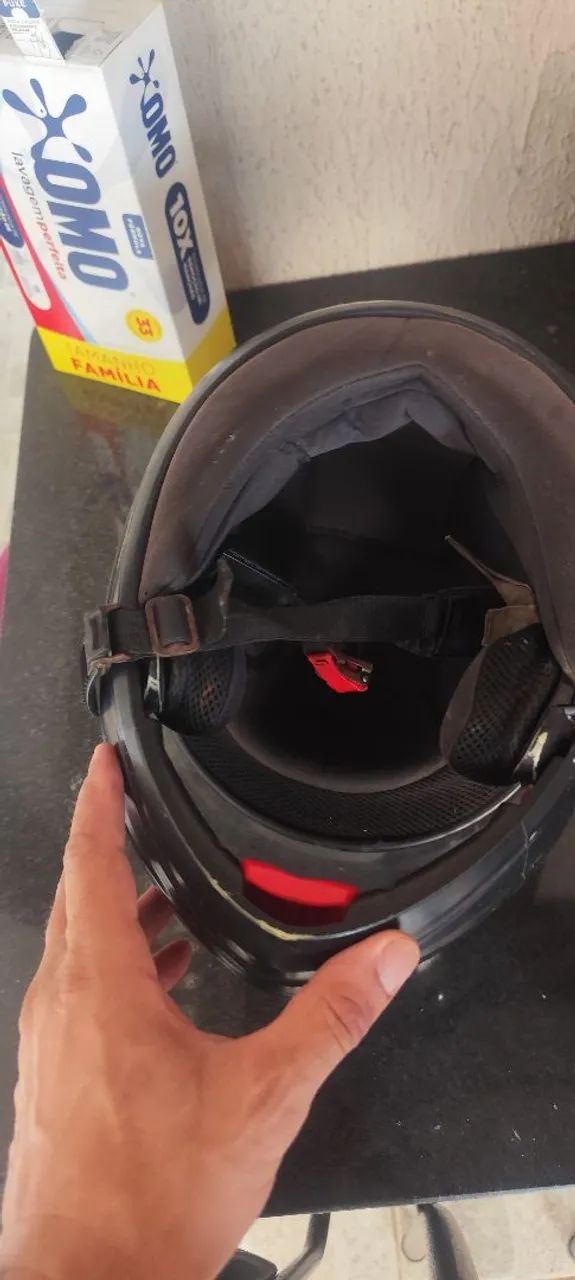 2 capacete usado bom e barato  - Foto 4