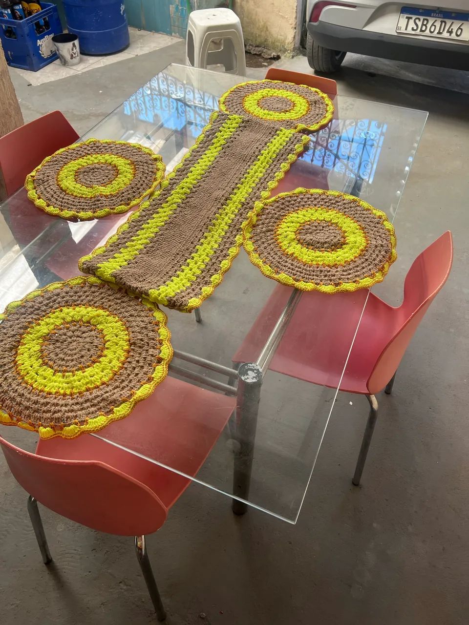 Mesa de vidro 
