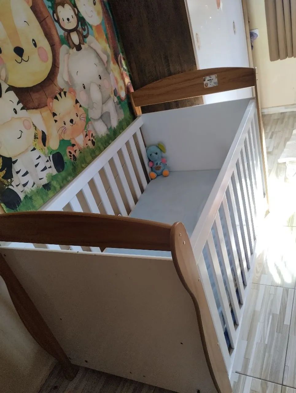 Berço Americano Marquesa 100% MDF Multifuncional 3 em 1 - Foto 3