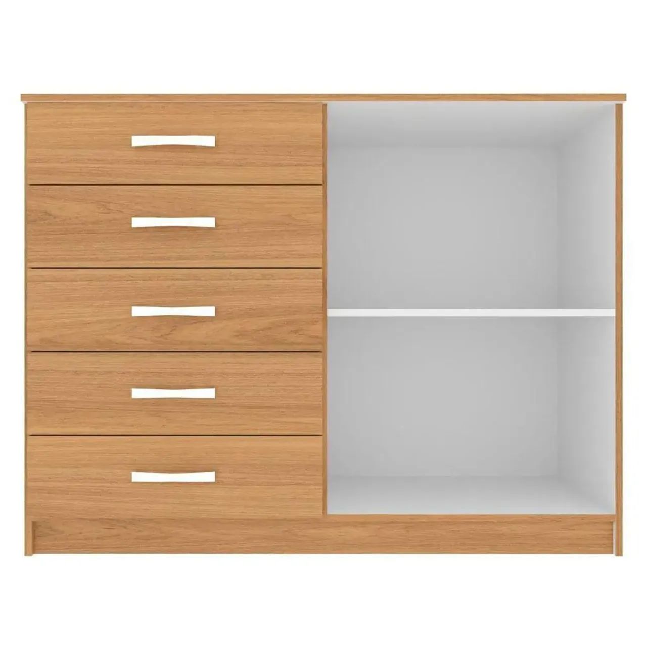 Cômoda 5 gavetas 2 portas - Foto 2