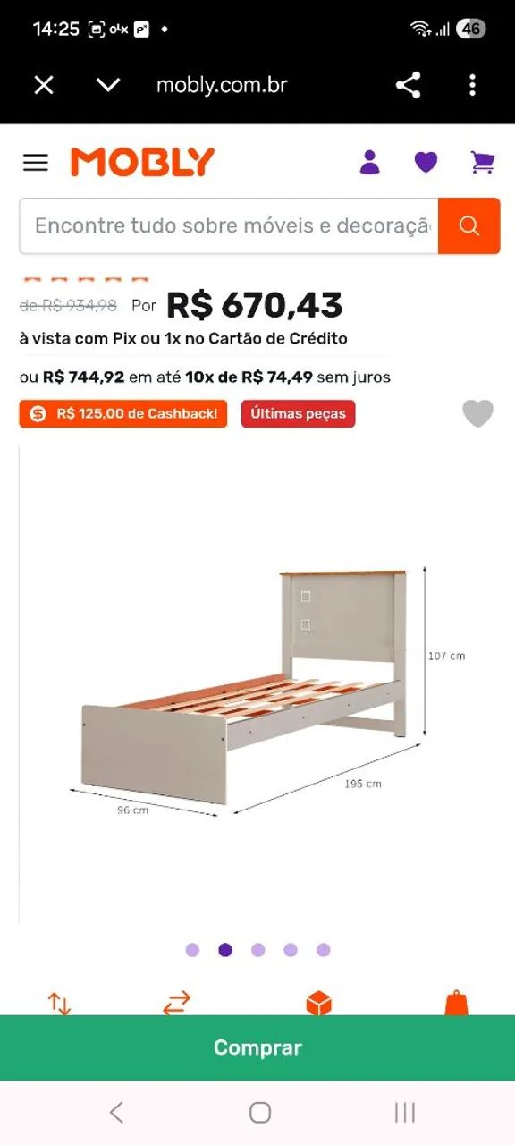 Cama de solteiro - Foto 4