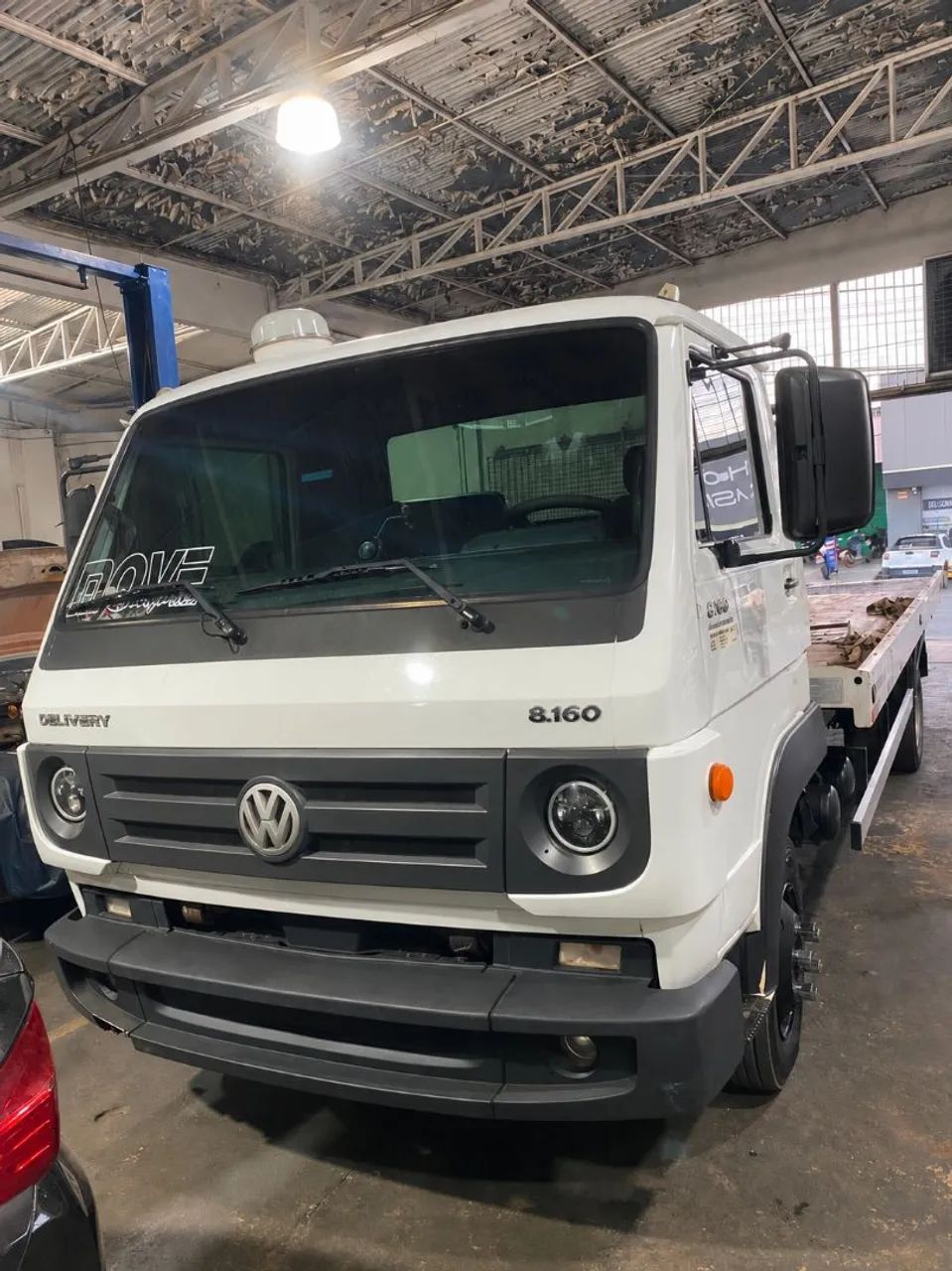 Caminhão Plataforma Guincho  Vw 8.160 - Foto 2