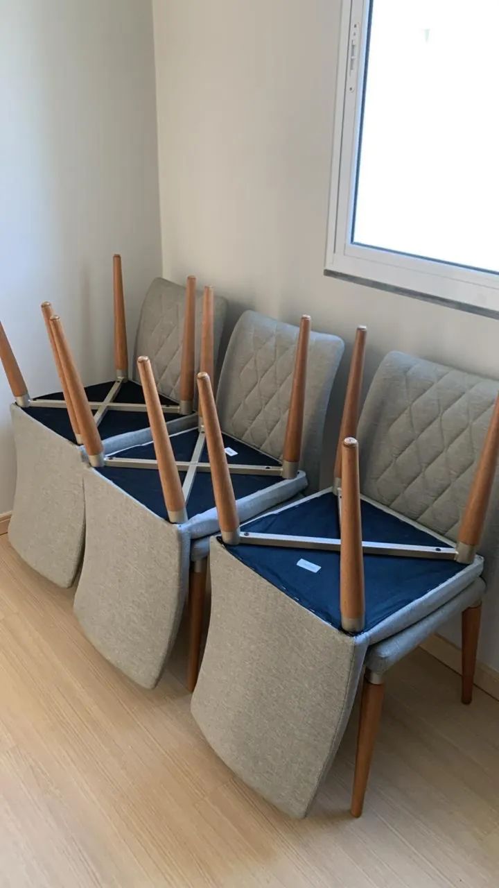 Vendo conjunto cadeiras  - Foto 4