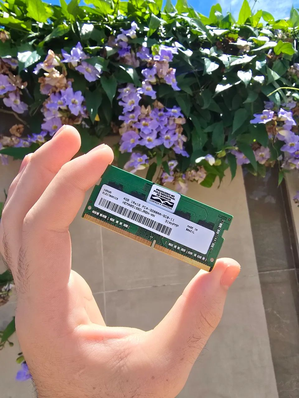 Memória RAM 4GB DDR4 3200MHz para Notebook SO-DIMM - Foto 3