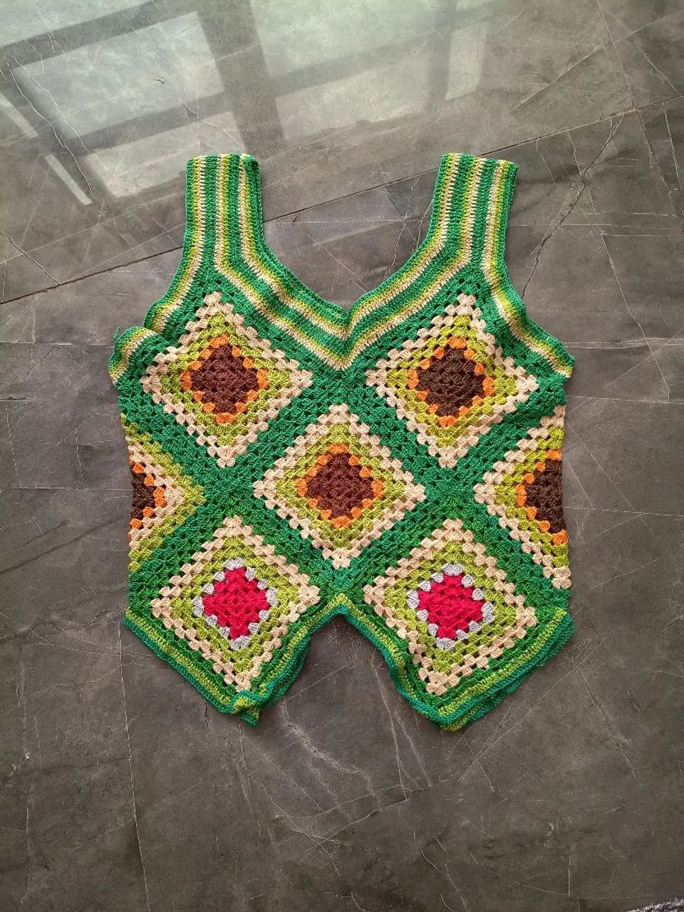 Roupas de crochê 
