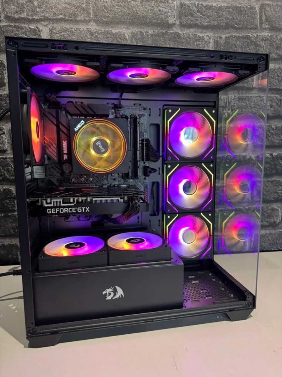 ゲーミングPC ryzen 5 GTX1660搭載 RTX2070へ変更 PC GAMER RYZEN 5 5500 + GTX 1660 6GB - RODA TUDO LISO