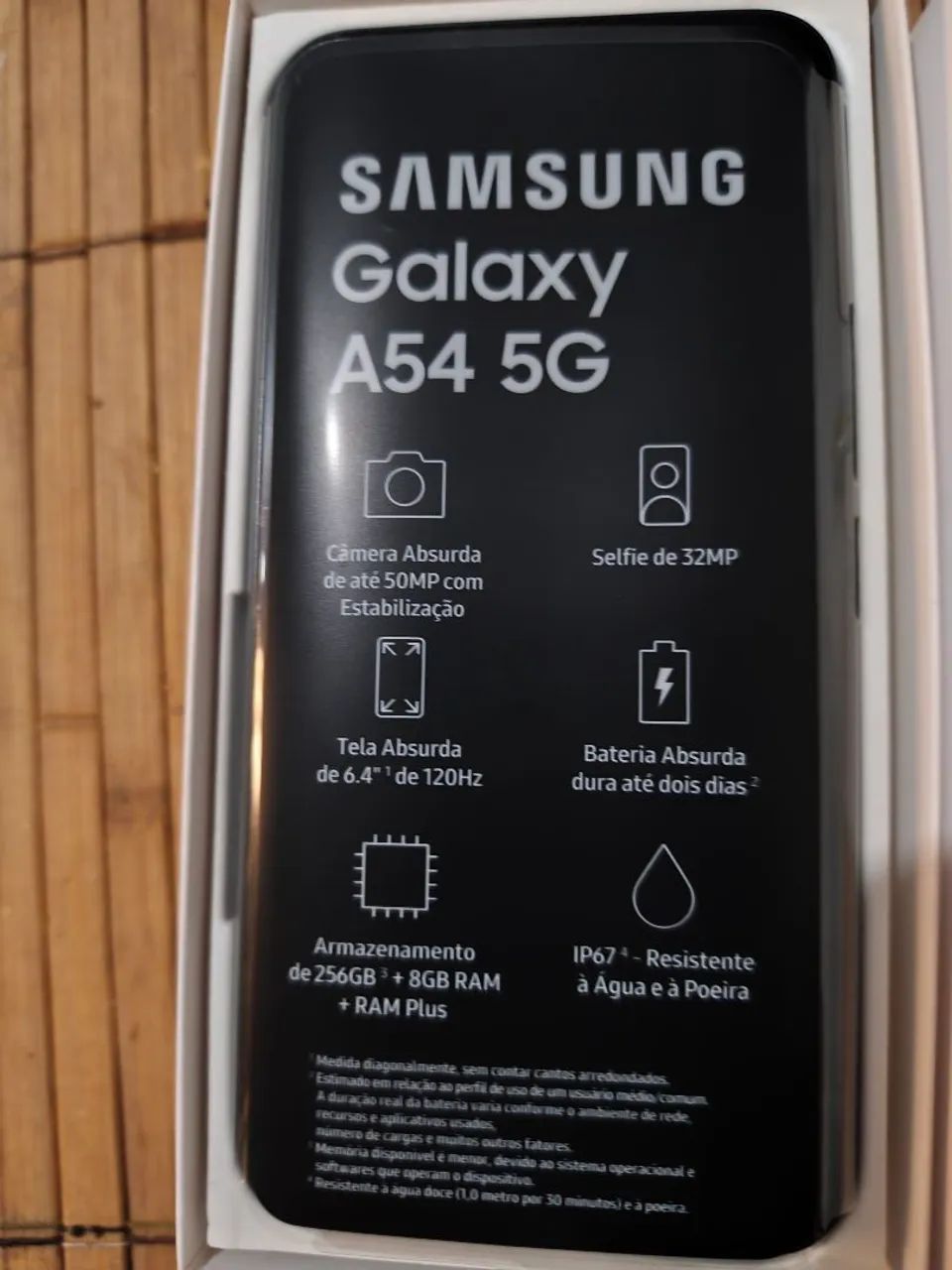 Celular Samsung A54 8_256gb - Foto 2