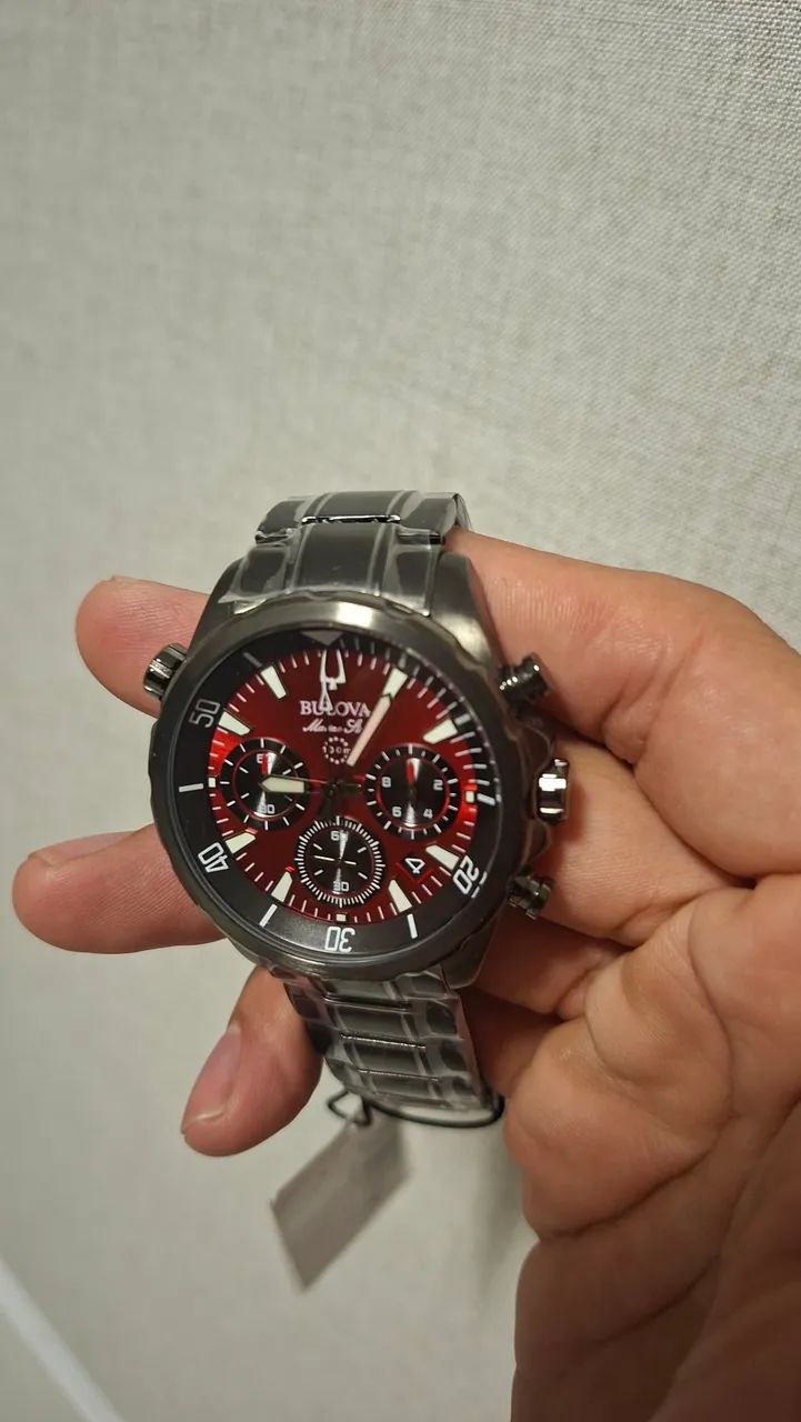 Relógio bulova vermelho  - Foto 2