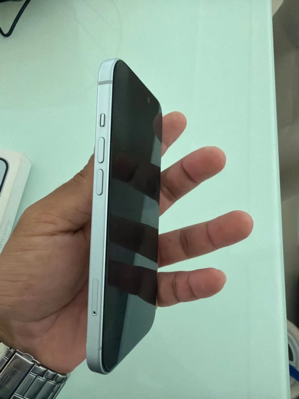 iPhone 15 256 branco  - Foto 4