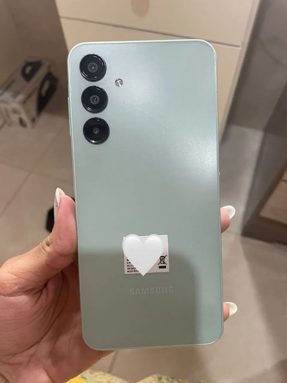 SAMSUNG A16 COM DISPLAY QUEBRADO - Foto 2