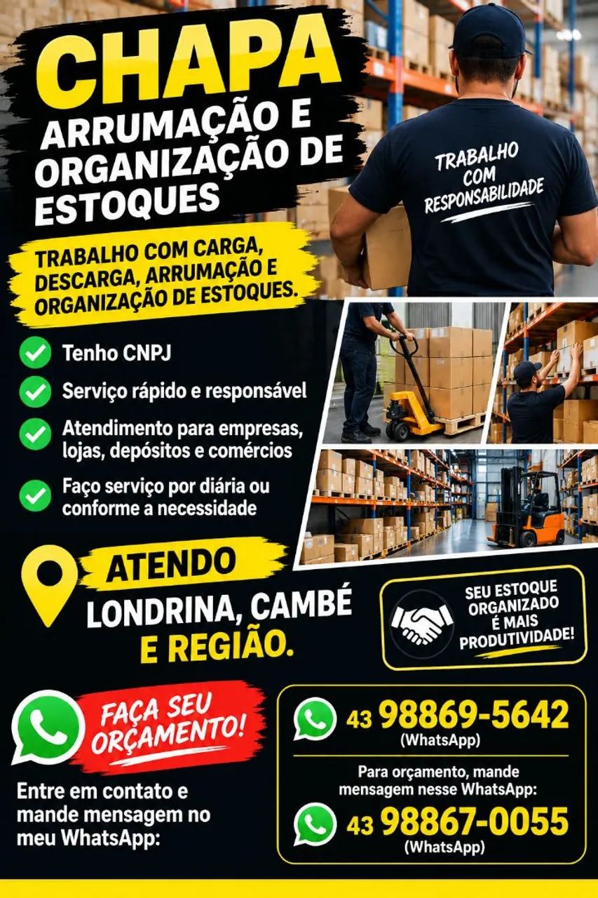 Trabalho de chapa