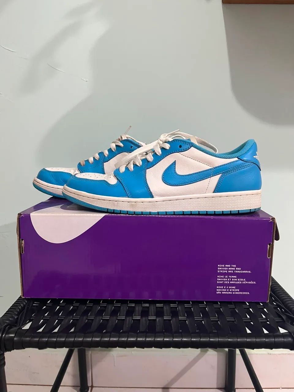 Tênis Nike dunk azul