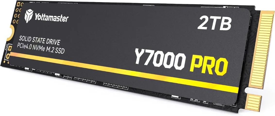 SSD M.2 NVME Yottamaster Y7000 PRO 2Tb PCI-e 4.0 (Novos + Garantia