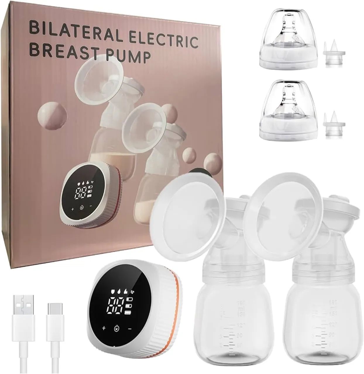 Bomba de leite elétrica NOVA  - Foto 2