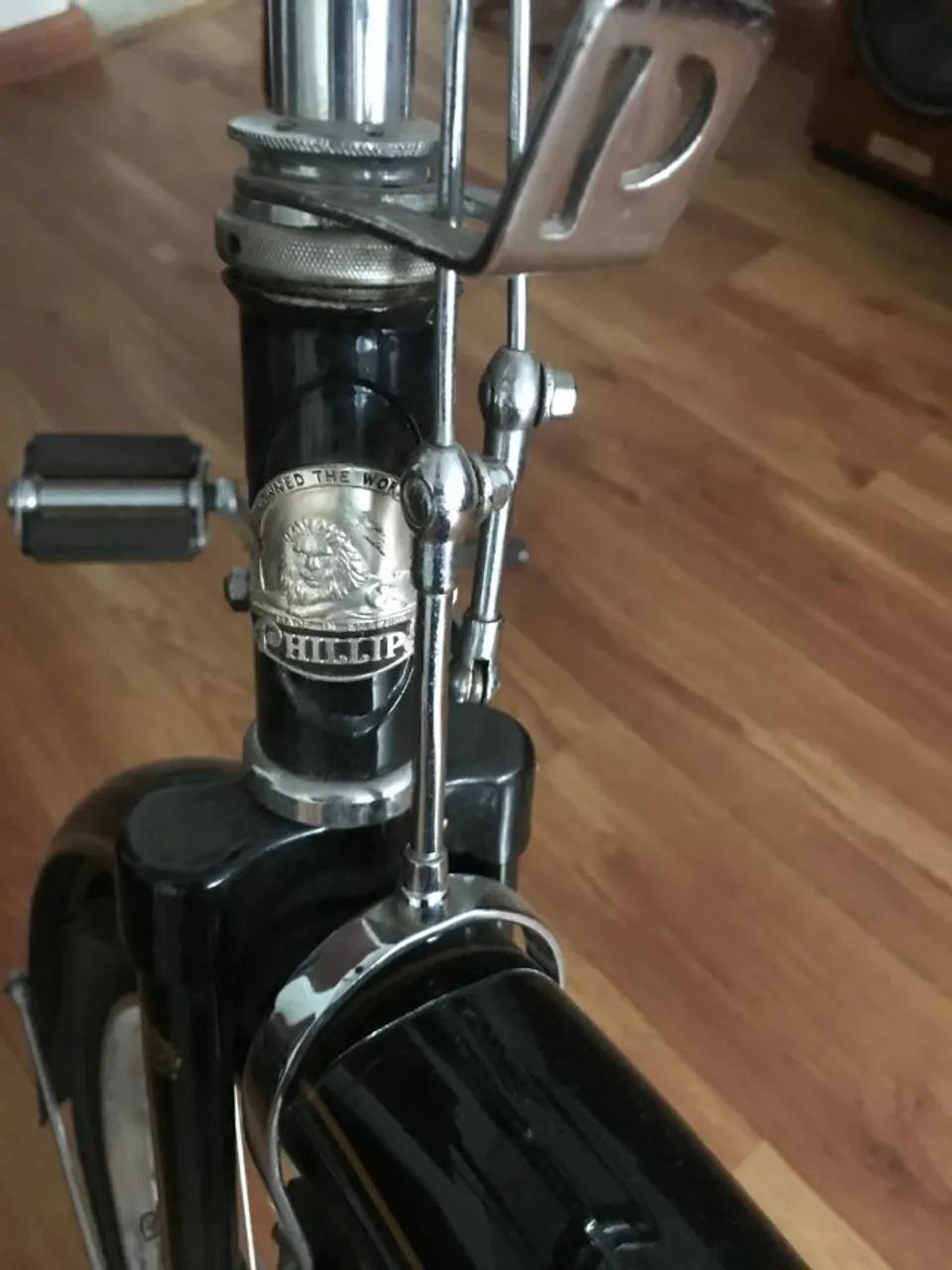 Bicicleta Philips década de 40 aro 28 original - RARIDADE - Foto 2