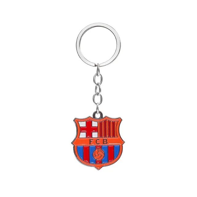 Chaveiro barcelona de metal 3D colorido