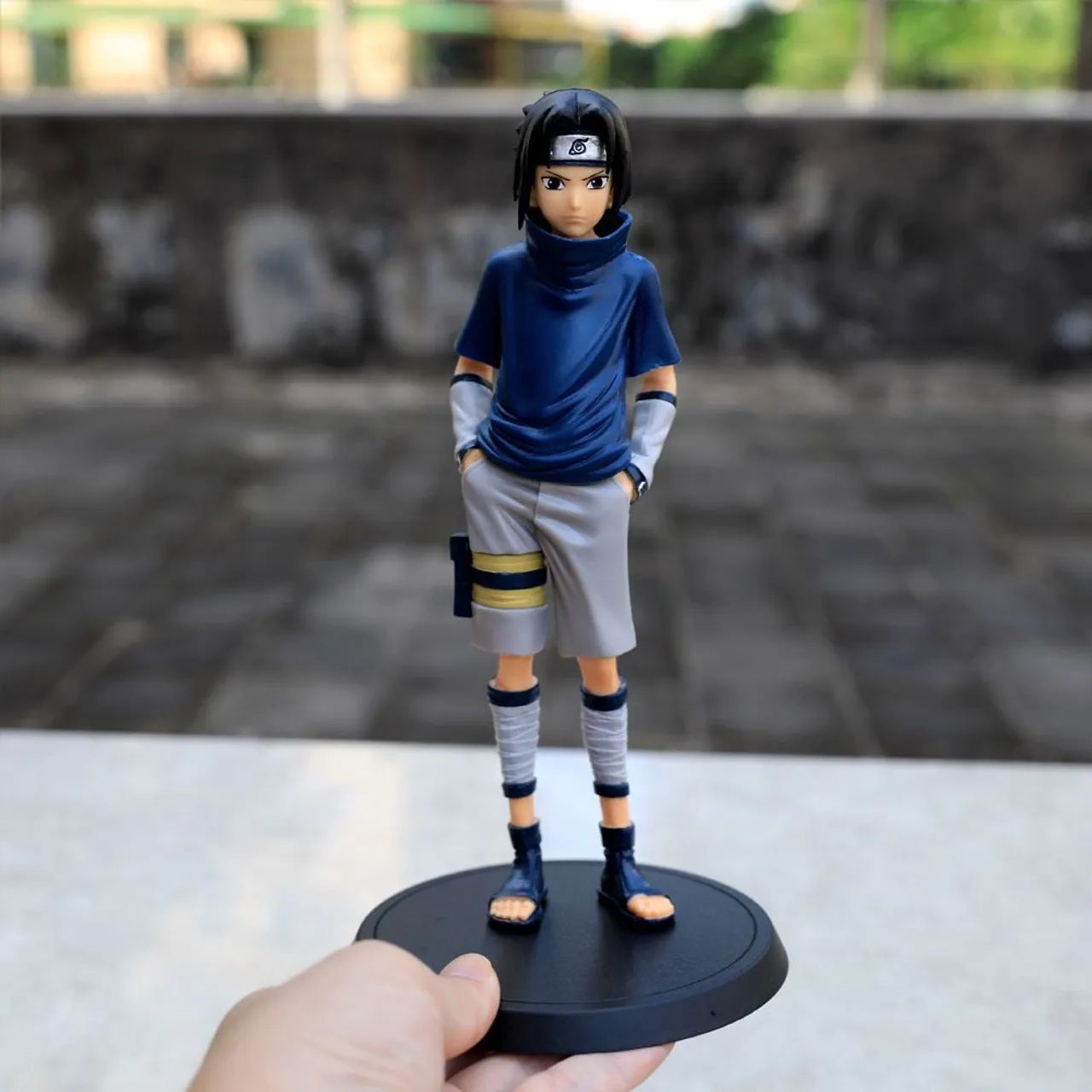 Sasuke Uchiha Shippuden Action Figure 26cm Lacrado