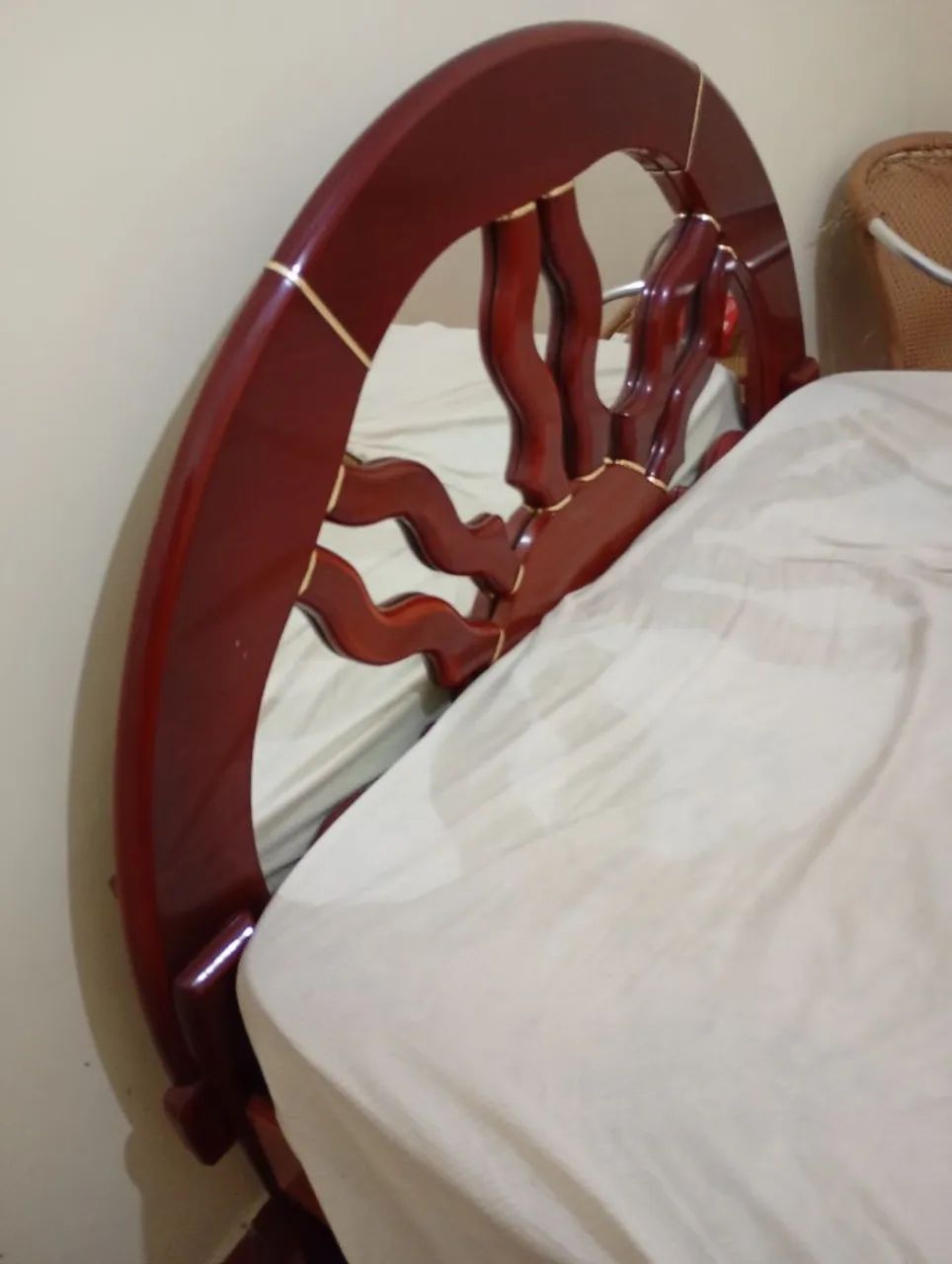 Cama de casal com colchão  - Foto 2