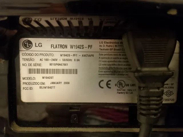 Monitor LG w1942S -PF - Foto 3