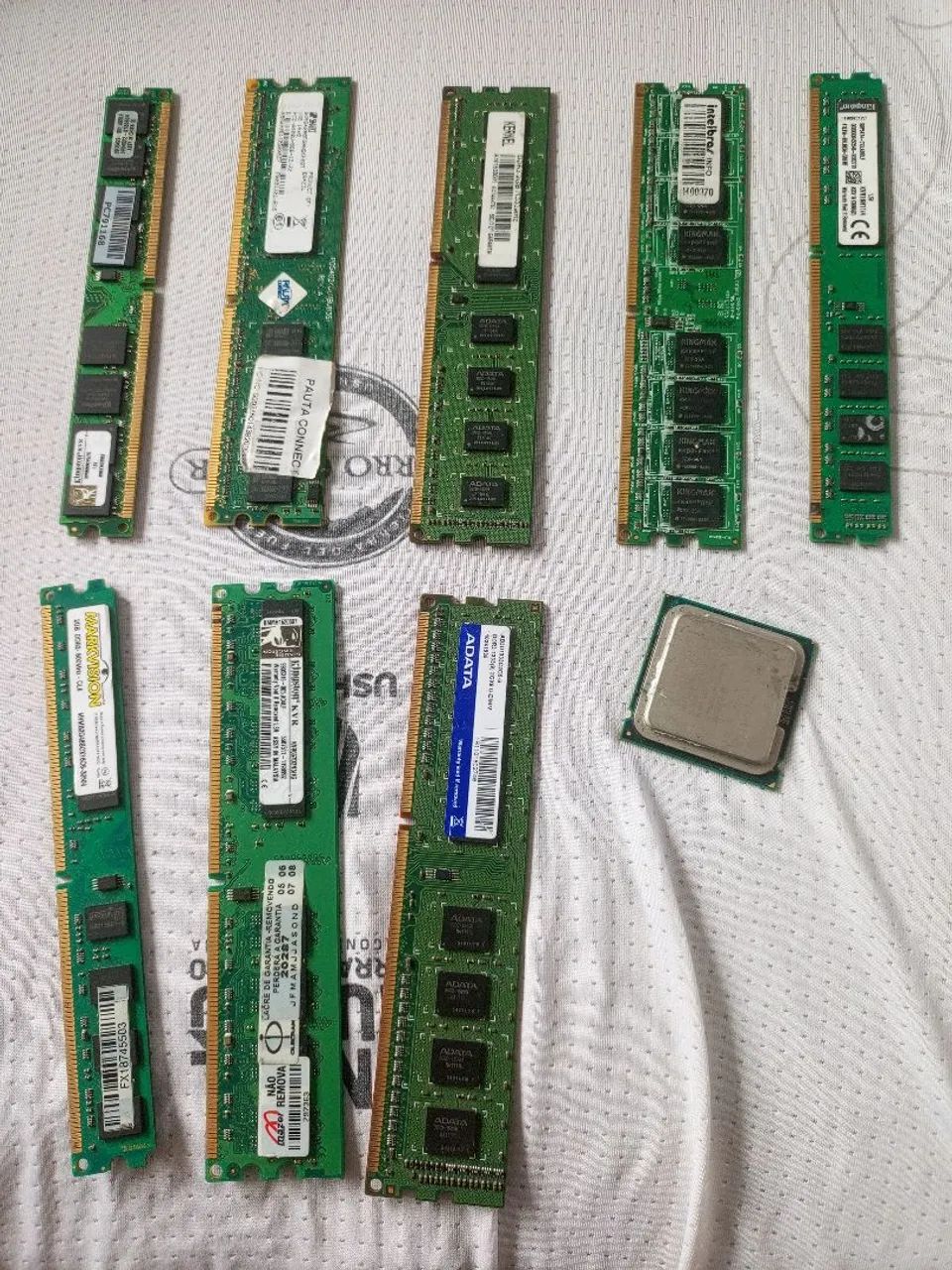 Lote de Peças para PC / Hardware Variado (Placas-Mãe, Fontes, RAM, SSD e Processador) - Foto 5