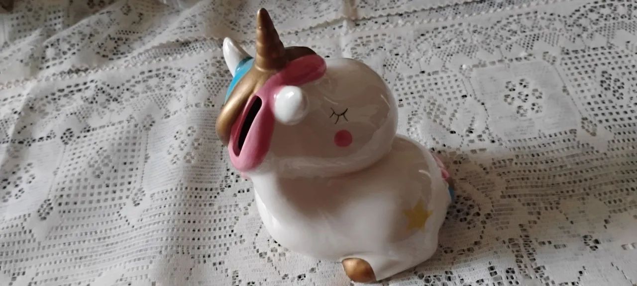 Unicórnio - Cofrinho  - Foto 2