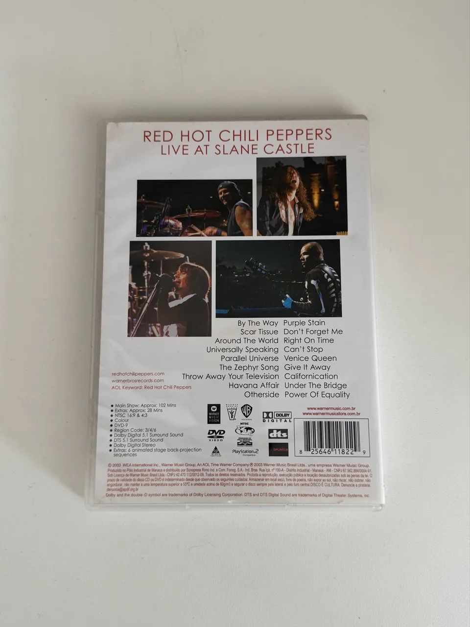 Dvds Guns n'Roses e Red Hot Chili Peppers - Foto 4