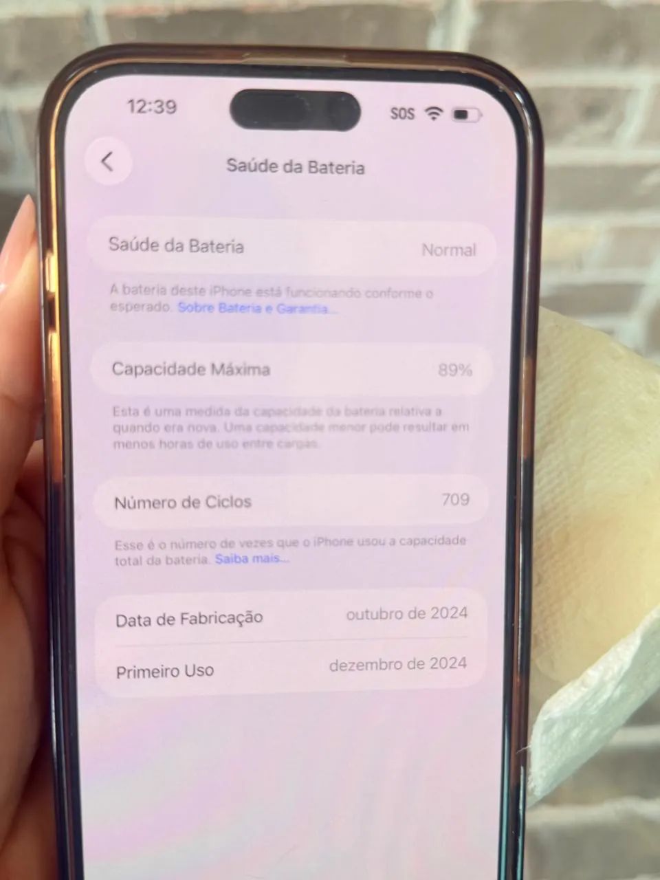 iPhone 16 pro max 256gb branco  - Foto 3