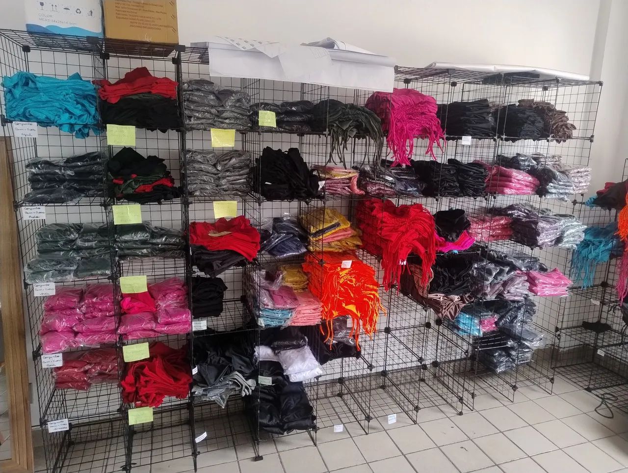 PASSO ESTOQUE DE LOJA MODA FITNES 