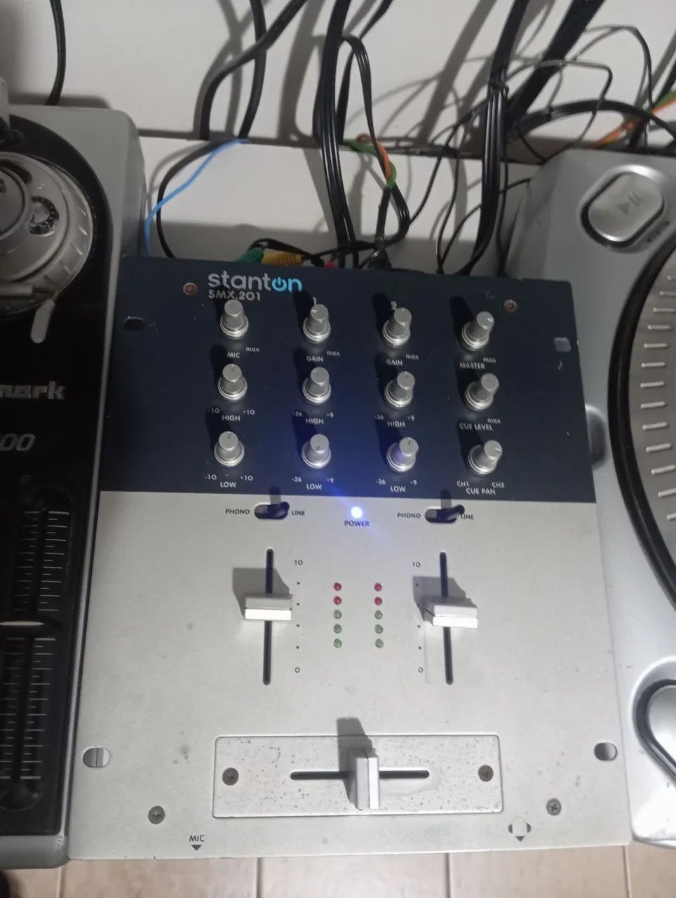 2x Numark TT200 Direct Drive + Mixer Stanton SMX-201 + Interface Rane Serato + 2 Time Code - Foto 2