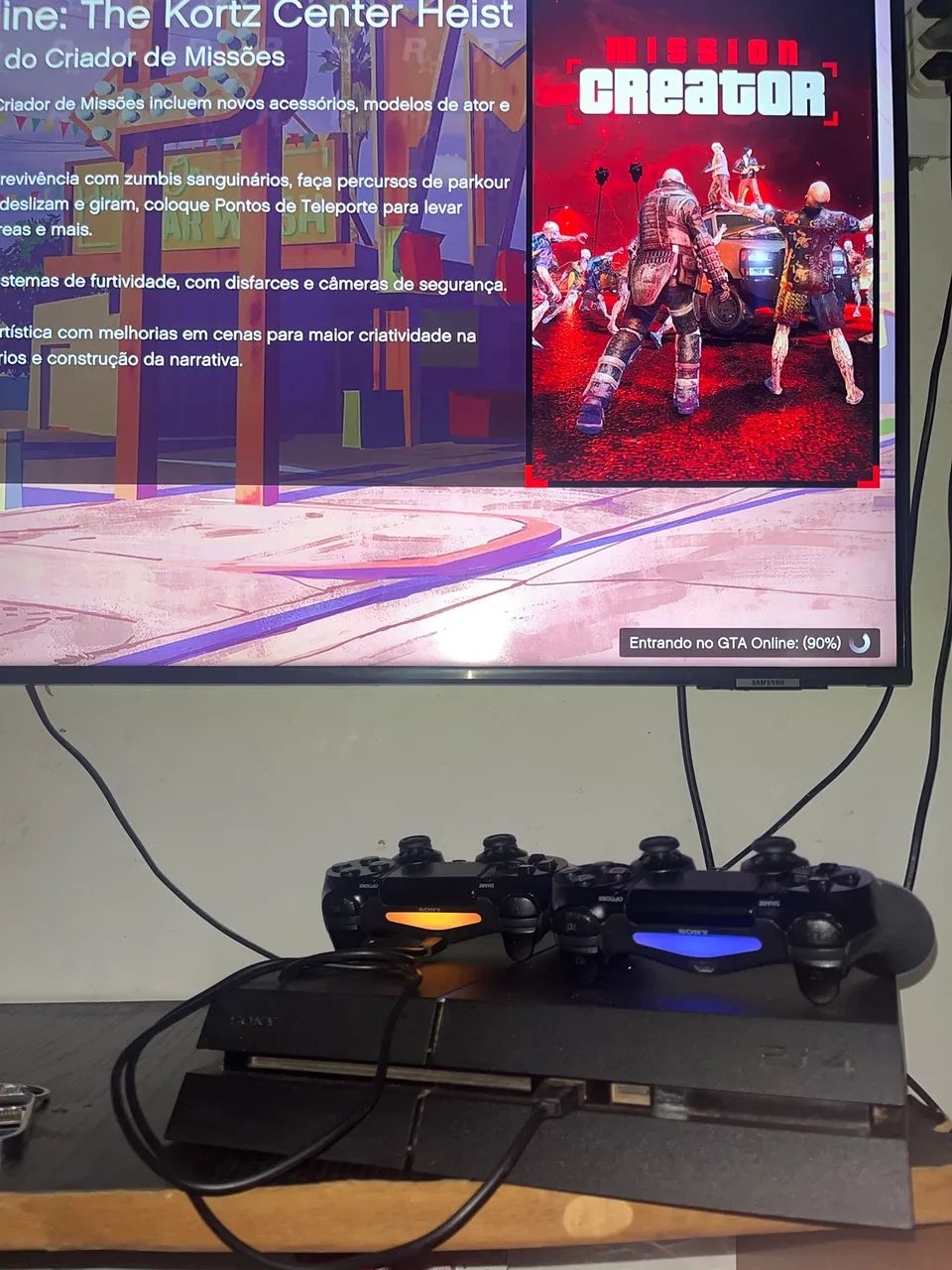 PS4 dois controles originais 