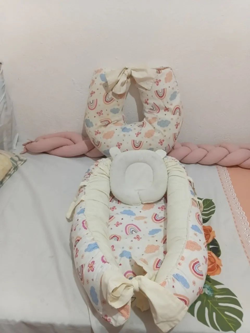 Kit ninho e almofada amamentação  - Foto 3