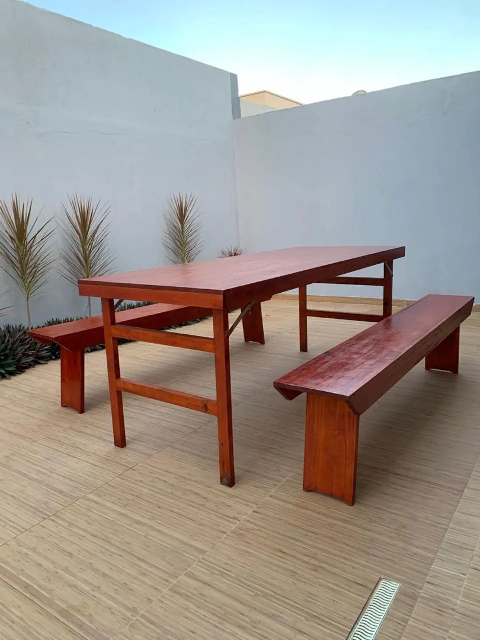 Mesa Tramontina de madeira - Foto 3