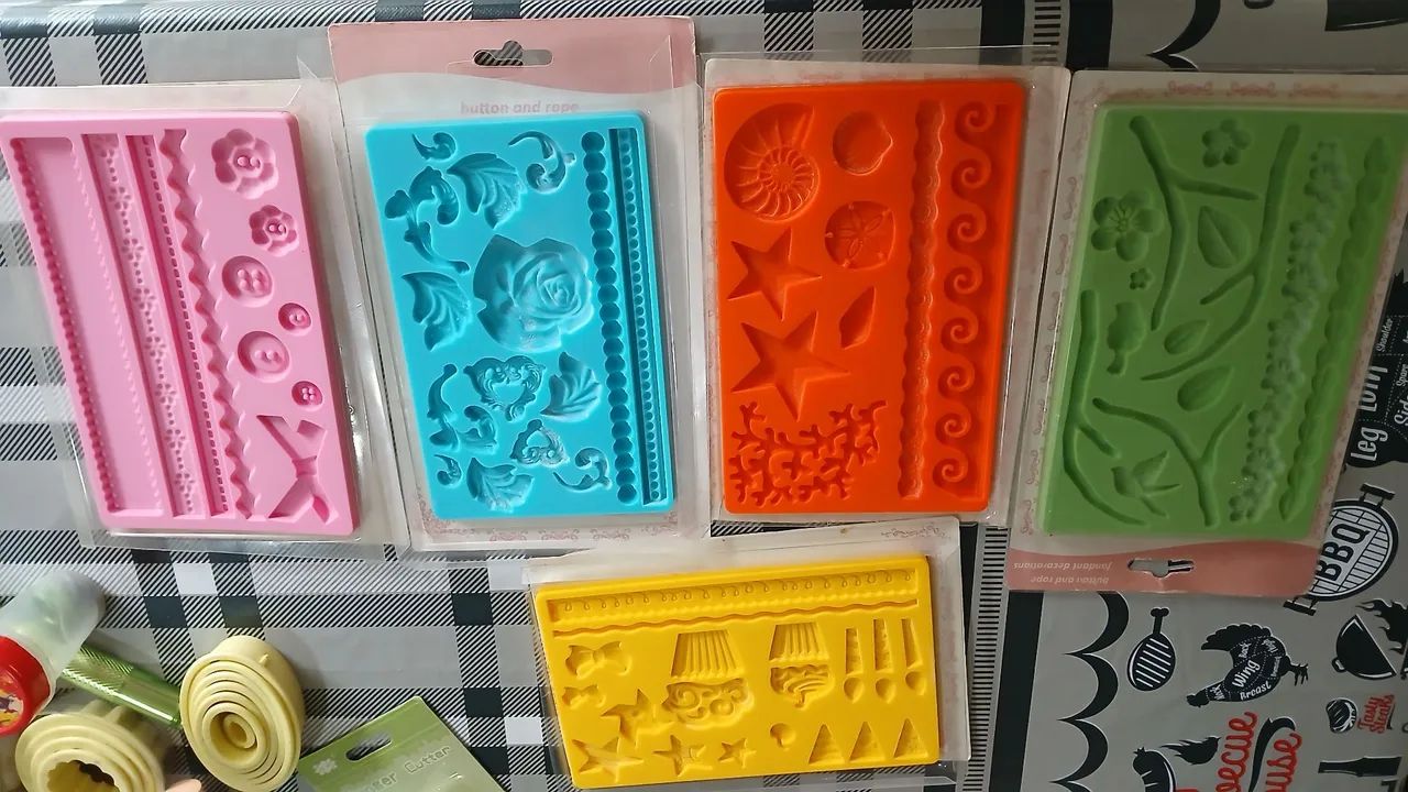 Placa silicone confeitaria 