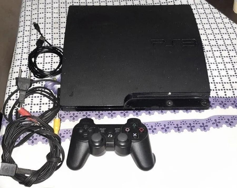 Playstation 3 ótimo com 1 controle e 14 jogos, aceitamos Pix e parcelamos nos cartões  - Foto 3