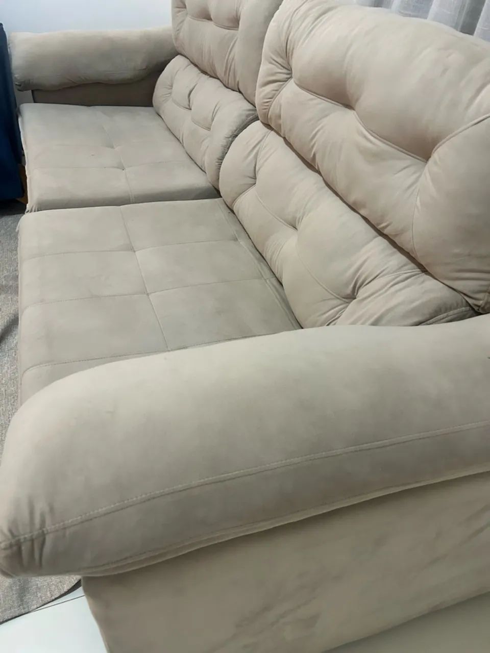 Vendo Sofá grande 2,60 m R$ 1.200,00 - Foto 3