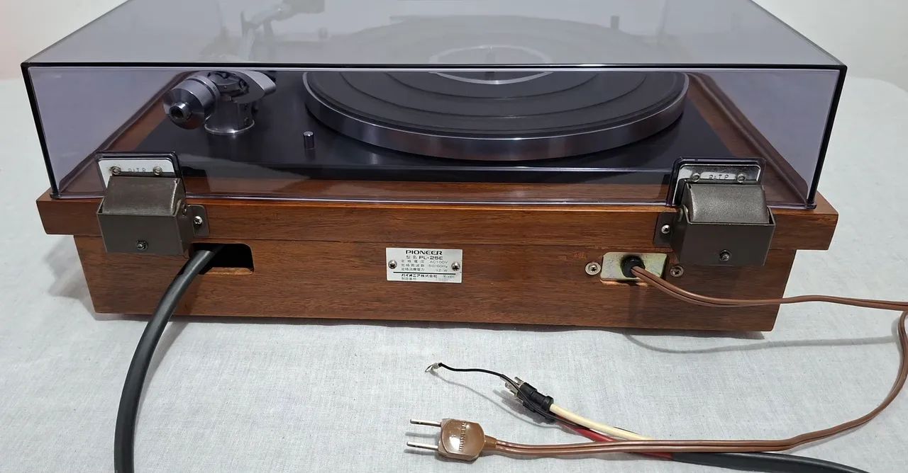 Toca Disco Pioneer PL-25E Belt-Drive 127V (Sansui, Kenwood
