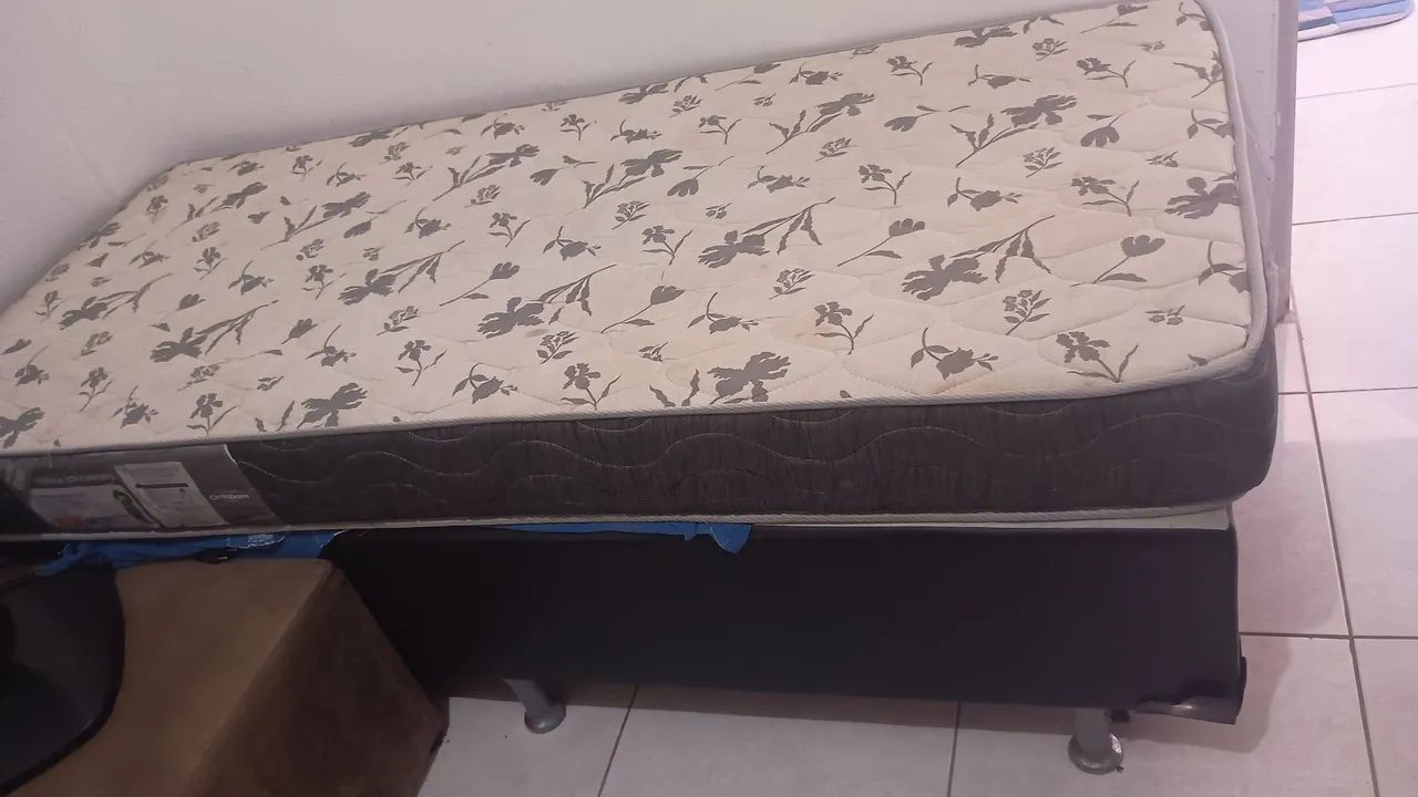 Cama solteiro Box 