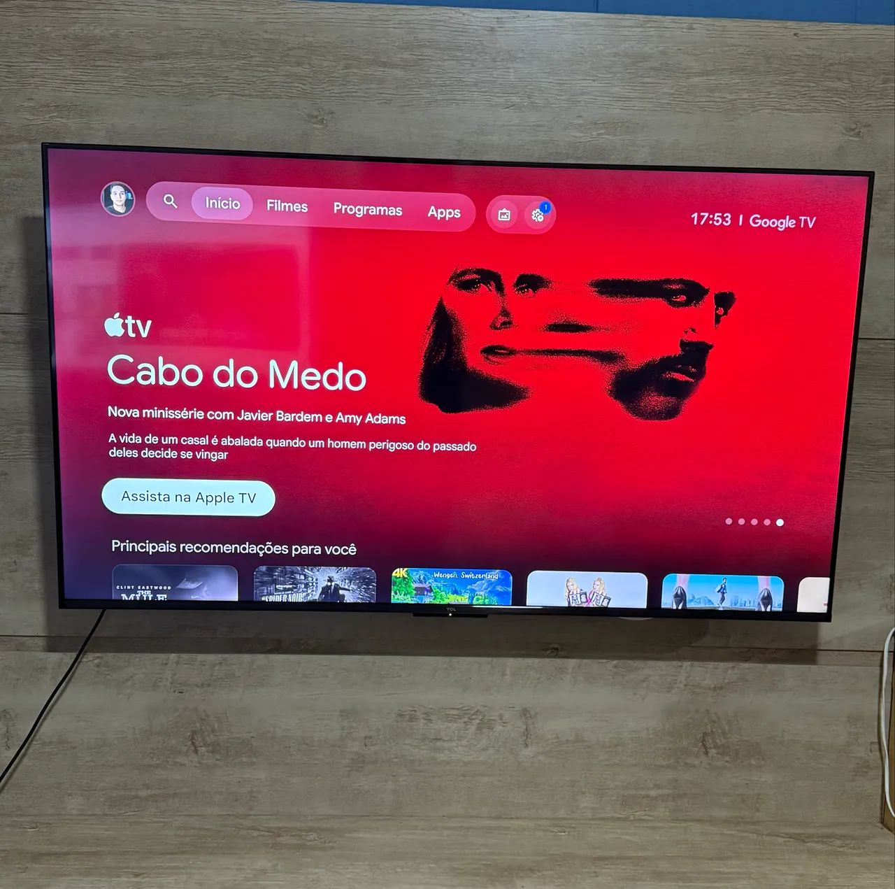 TV TCL 50 polegadas - excelente estado - Foto 2