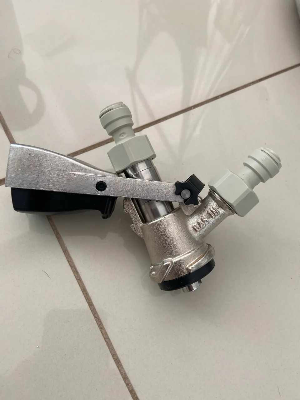Extratora tipo S de INOX com engate rápido