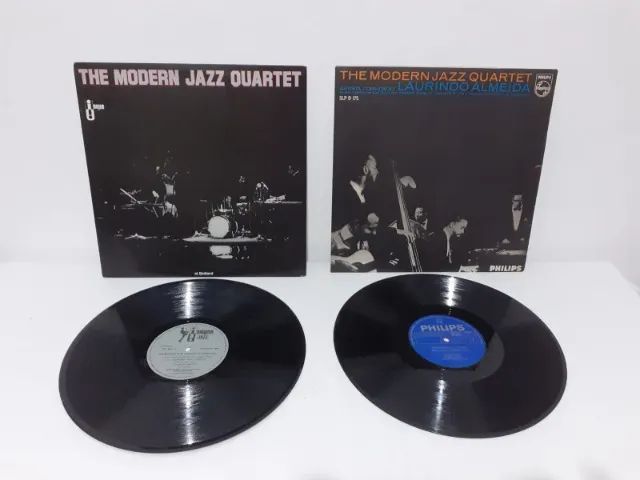 02 Lp´s Discos "The Modern Jazz Quartet" com Laurindo Almeida e "at Birdland. - Foto 3